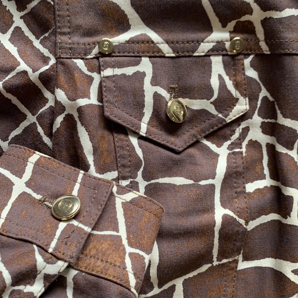 Escada giraffe print jacket - Picture 3 of 8